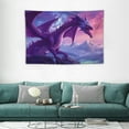 thumbnail image 2 of Orinice  Dragon Tapestry Wall Hanging 60x40 inches Medieval Magic Animal Tapestry Fantasy Magic World Natural Landscape Anime Game Tapestries for Bedroom Living Room Dorm GTXPCD811 60x40in, 2 of 7