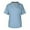 White, variant on Unisex Medical Scrub Top, Short Sleeve V-Neck Work Shirt with 3 Pockets, Professional Uniform for Nurses, Doctors, Healthcare Workers