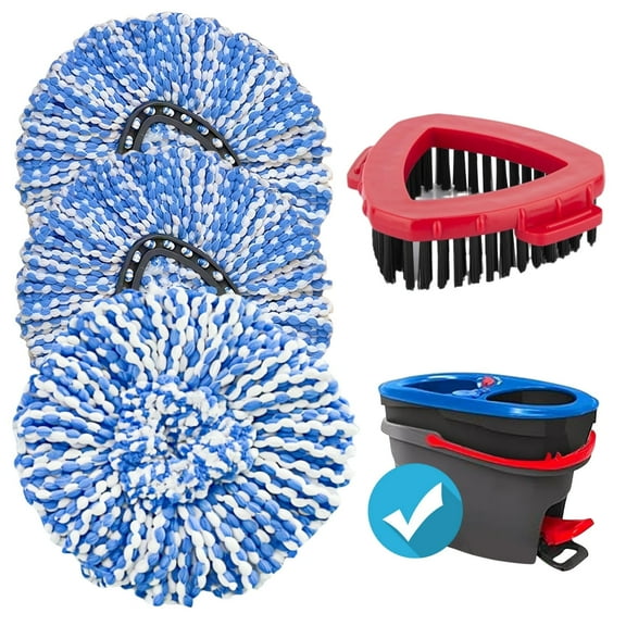 Mop Replacement Heads for O-Ceda Mop Replace Head EasyWrin Spin Mop ...