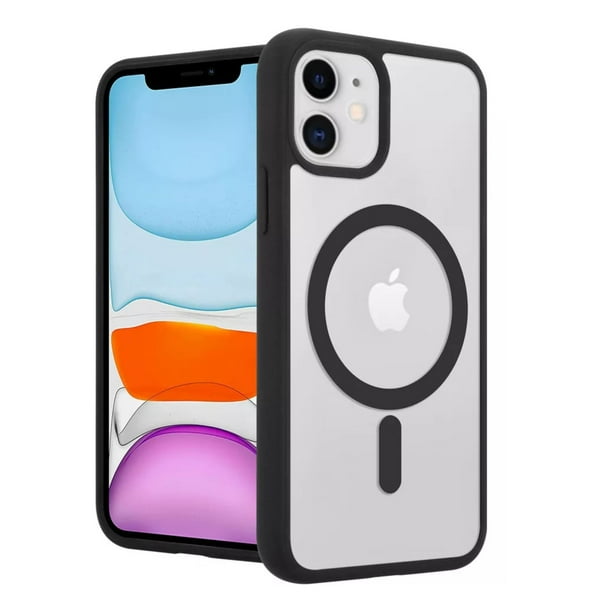 Funda Transparente MR. GADGETS Clear Case Para Iphone 16 pro Negro