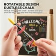 thumbnail image 6 of Jar Melo Dustless Chalk for Kids, 12 PCS Sidewalk Chalk Set with Holder, Washable and Non-Toxic, Colored Chalk for Chalkboard, Easy Grip Jumbo for Sidewalk Drawing, Blackboard, Outdoor Art Play 3+, 6 of 8