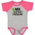 thumbnail image 3 of Inktastic St. Patrick's Day Wee Little Hooligan with Clovers Boys or Girls Baby Bodysuit, 3 of 5