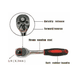 thumbnail image 4 of Juego De Herramienta  Bloosom Mecanica Automotriz Dado Acerokit 46pcs Verde, 4 of 4