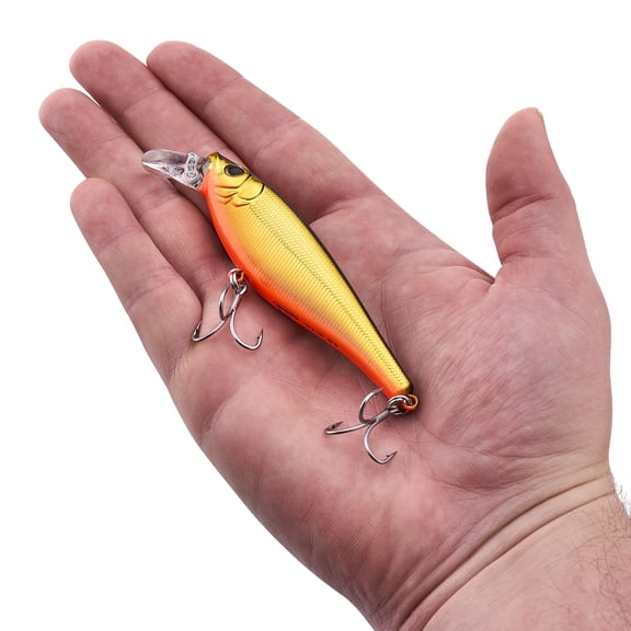 Berkley Juke Saltwater, 3.3 in, Crankbaits, Black Gold (1 Count)