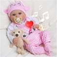 thumbnail image 1 of Muñeca Reborn BABESIDE Bailyn de 50 cm con voz y latido, 1 of 8