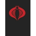 thumbnail image 2 of Girl's GI Joe Cobra Logo  Graphic Tee Black Small, 2 of 4
