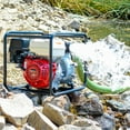thumbnail image 2 of 8 HP 3" Industrial Duty Trash Water Pump powered by Honda Portable Utility, 2 of 5