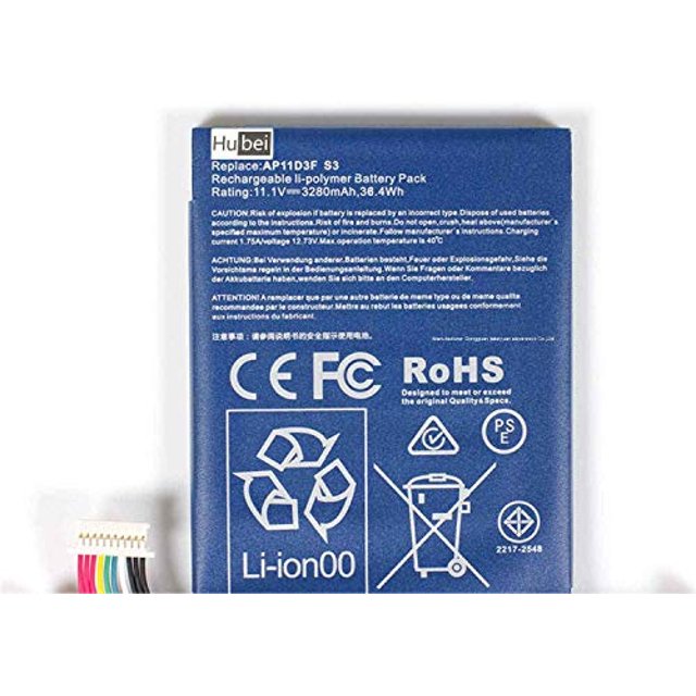 AP11D3F AP11D4F S3-391 3ICP5/65/88 Batería para Laptop Acer Aspire C720 C720P S3-MS2346 Ultrabook S3-331 S3-371 S3-951 S3-391-6407 S3-951-6828 S3-391-6423 S3-391-9695 S3-391-6448 (11.1V 36.4WH