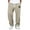 l-Khaki661, variant on Hifoo Men's Casual Pants Knit Straight Leg Comfortable Breathable Soft Lightweight Relaxed Fit Everyday Trousers Men Joggers Slacks Solid Color Streetwear Soft
