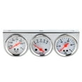 thumbnail image 3 of Volt Universal 3 in 1 Gauge Set Water Temp VoltsOil Press 52mm Meter Mechanical Instrument, 3 of 7