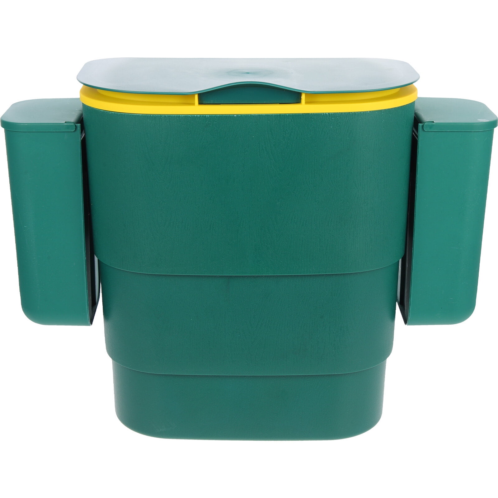 1 Set of Kitchen Trash Bin Wallmounted Trash Can Small Garbage Bucket