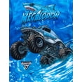 thumbnail image 3 of Set de pijama Monster Jam Megalodon para niños pequeños, teñido con efecto anudado de 7 a 8 años, 3 of 7