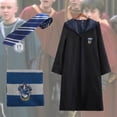 thumbnail image 1 of Disfraz De Harry 3pcs Set Cosplay Disfraces Disfraz de Halloween Talla infantil (L Ravenclaw), 1 of 7
