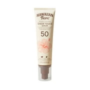 Hawaiian Tropic Sheer Touch Invisible Sunscreen Serum 3.3 Oz, SPF 50, Leaves Skin Radiant