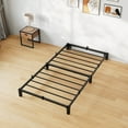 thumbnail image 5 of Bed Frame Full Size, 10 Inch Metal Platform, No Screws Needed, No Box Spring Needed, Heavy Duty, 800 Lbs Capacity, Reinforced Iron Slats & Legs, 5 of 11
