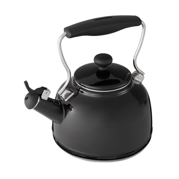 Chantal 1.7 Quart Durable Enamel on Steel Vintage Stovetop Tea Kettle