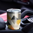 thumbnail image 4 of 30oz Modern Art Geometric Tumblers Stainless Steel Tumbler with Lid and Straw,Vacuum Insulated Double Wall Travel Tumbler Cups Mug with Cleaning Brush for Coffee,Tea, 4 of 7
