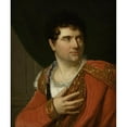 thumbnail image 3 of Henri-François Riesener 12x14 Black Modern Framed Museum Art Print Titled - Jean-Baptiste-Sauveur Gavaudan (1772-1840), Singer (1799), 3 of 5