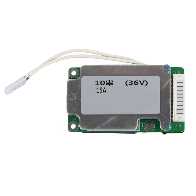 Tablero de protección de batería BMS, 36V 15A 10 cuerdas Tablero de protección de batería Tablero de protección de batería Diseño aerodinámico BMS
