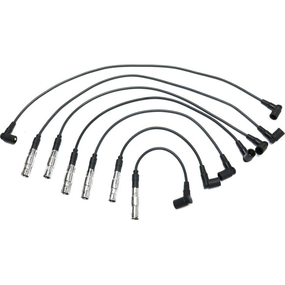 Garage-Pro Spark Plug Wire Set Compatible with 1987-1993 Mercedes Benz 190E, Fits 1987-1989 Mercedes Benz 260E, Fits 1988-1989 Mercedes Benz 300CE, Fits 1986-1993 Mercedes Benz 300E