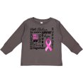 thumbnail image 3 of Inktastic Breast Cancer- Together We Will Win Boys or Girls Long Sleeve Toddler T-Shirt, 3 of 5