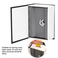 thumbnail image 2 of LIZEALUCKY Key Lock Book Diversion Safe, Metal, 4.5 in * 3.1 in * 1.8 in Stainless Steel, 9.6 oz, 2 of 9