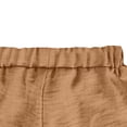 thumbnail image 5 of HAOTAGS Girls Denim Outfit Sets,Tank Top+Flared Pants Lightweight Sleeveless 2-Piece Summer Wear Coffee 7-8 T, 5 of 6