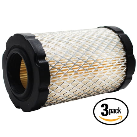 3-Pack Replacement for Briggs & Stratton 31A707-0874-G1 Engine Air Filter Cartridge - Compatible with Briggs & Stratton 594201 Filter