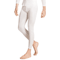 thumbnail image 3 of Men Silk Thermal Long Johns Underwear Pants Mulberry Silk Lightweight Base Layer Bottom Leggings, 3 of 7