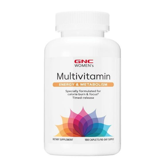 GNC Women's Mega Energy and Metabolism Multivitamin Tablets, 180 ct.