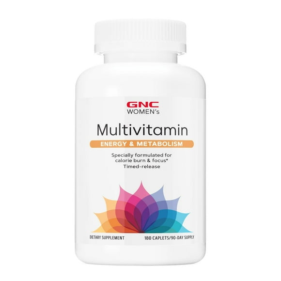 GNC Women's Mega Energy and Metabolism Multivitamin Tablets, 180 ct.