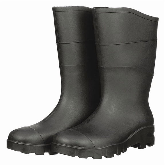Manufacturer Varies Rubber Boot,Men's,5,Mid-Calf,Black,PR 21A576