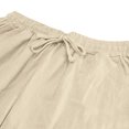 thumbnail image 6 of Akiihool Big and Tall Linen Pants Mens Casual Pants with Pockets Chinos Pants Men Slim Fit Khaki,S, 6 of 9