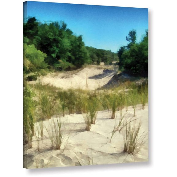 ArtWall Kevin Calkins "Peaceful Dunes" Gallery-Wrapped Canvas