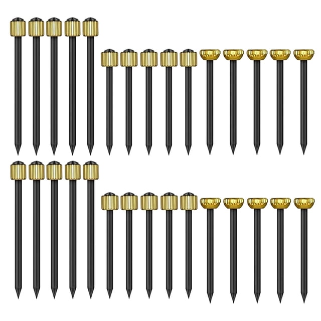 90pcs Picture Nails Metal Pin Nails Wall Picture Hanging Pin Set Oil Painting Nails Assortment