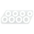 thumbnail image 1 of ICQOVD DIY Crystal Epoxy Flat Curved Dry Flower Mirror, 1 of 4