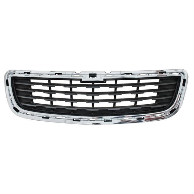 Parrilla Trax 2013 A 2016 Chevrolet Central Inf Filo Negro Genérica .