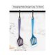 thumbnail image 5 of Espátula Ranurada Cocinar Turner Silicona Freír Hollow Scoop Flipper Accesorio de cocina, Morado Vogacara HA004862-04, 5 of 6