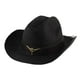thumbnail image 2 of Sombrero de vaquero occidental clásico, de para , vacaciones al aire libre, verano, hombres , negro Yinane Sombrero de vaquero, 2 of 8