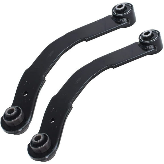 Detroit Axle - Rear Upper Control Arms for Dodge Caliber 2007-2012 Jeep Compass Patriot (MK) 2007-2017, 2 Rear Upper Control Arms Assembly Replacement Rear Pair