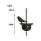 thumbnail image 4 of Rain Chains For Gutters Mobile Birds On Cups Rain Chimes 7.8ft Rain Chimes With Attached Hanger And, 4 of 5