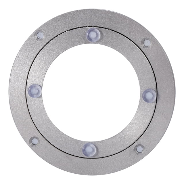 HURRISE Plateau Tournant en Alliage d'Aluminium Robuste, Plateau Pivotant, Plateau Tournant