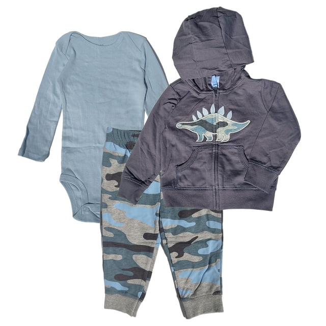 Conjunto para bebes 3pzas Chaqueta Pantalón Body Niño Niña Dara Baby Beb006