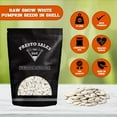 Pumpkin Seeds, Raw In MMF7 shell Snow white, Oil Free, Healthy Snack