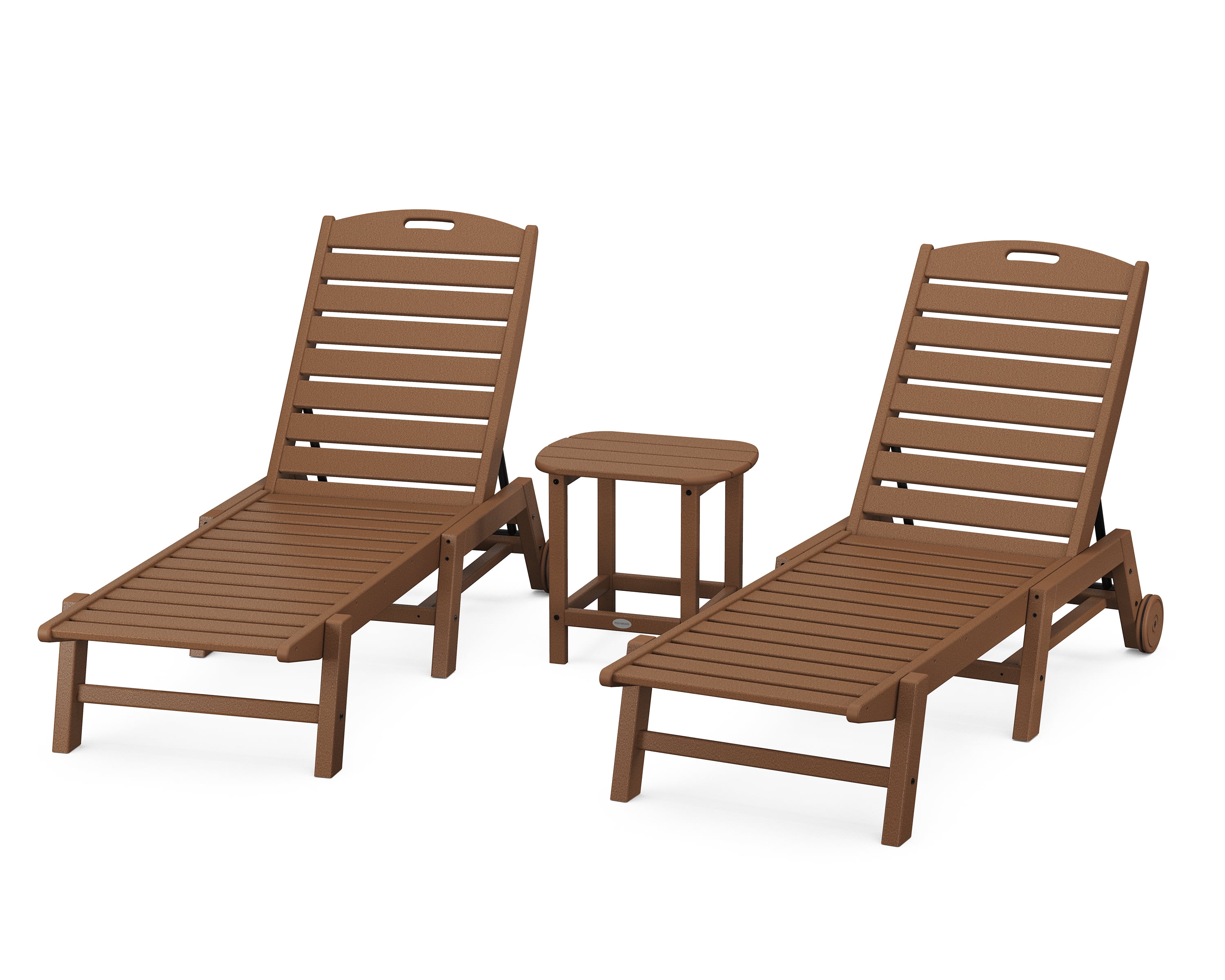 Polywood chaise online lounge with arms