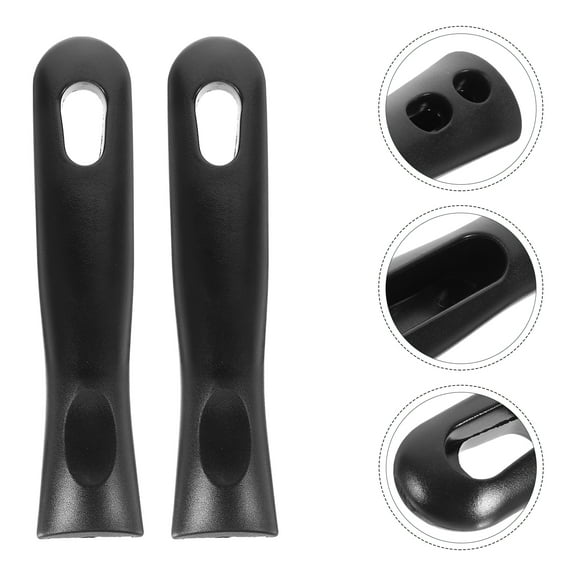Pot Handle,2Pcs Saucepan Handle Replacement Pot Handle Ergonomic Bakelite Grip Handle Cookware Accessories
