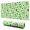 Green Cow Spot, variant on Long Mouse Pads for Desk,Pink Cow Sweater Pattern Desk Mats on Top Of Desks, Desk Mouse Pad Extra Large with 3mm Non-Slip Base and Stitched Edge for Gaming,Office,Work,Home 31.5"x11.8"