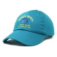 thumbnail image 4 of DALIX Surf Venice Beach Ball Cap Embroidered Hat in Teal, 4 of 7