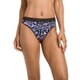 thumbnail image 1 of Jockey Women's Worry Free Microfiber Light Absorbency Thong, 1 of 4