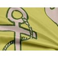 thumbnail image 4 of oneOone Rayon Light Green Fabric Nautical Craft Projects Decor Fabric Printed By The Yard 56 Inch Wide, 4 of 4